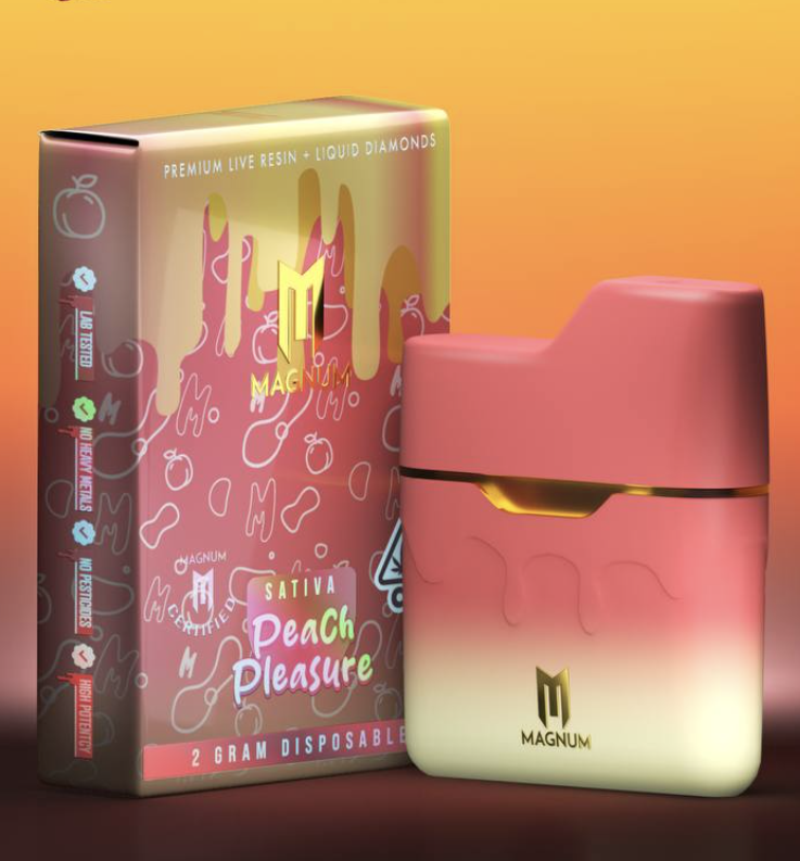 Magnum Peach Pleasure 2 Gram Disposable